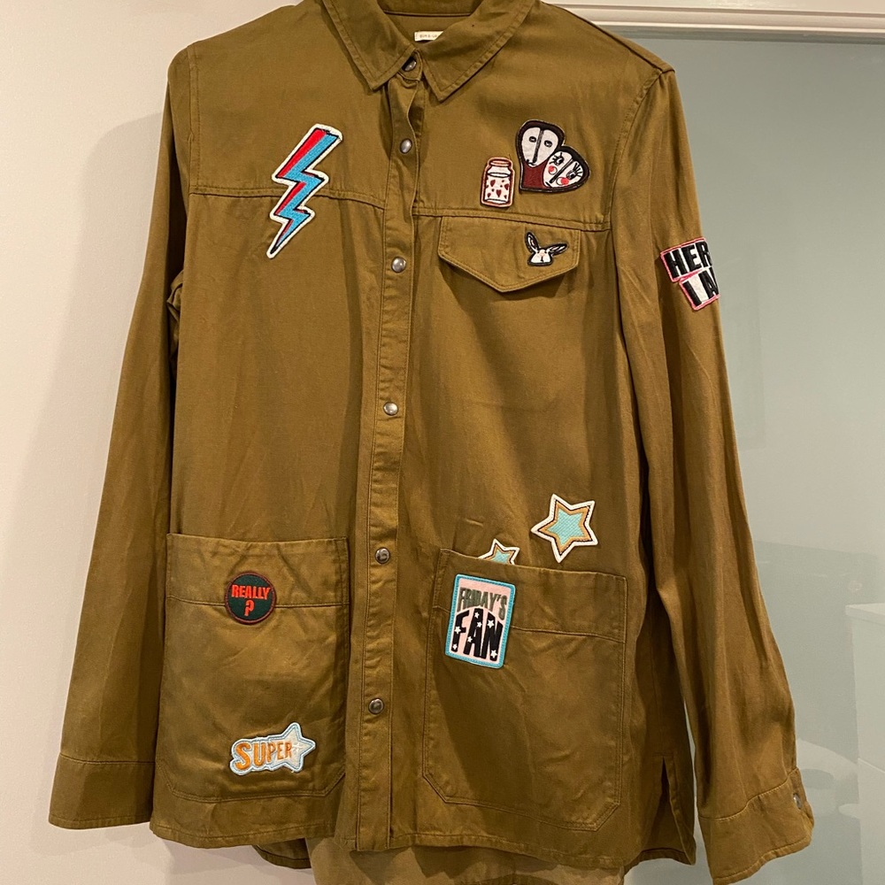 Zara button down shirt